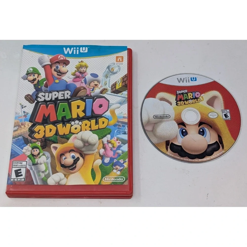 Super Mario 3D World (Nintendo Wii U, 2013)‎